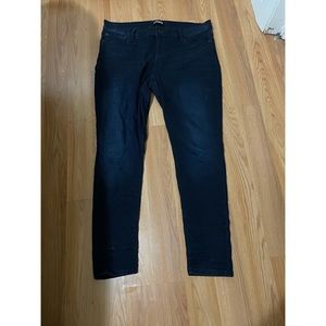 Dark wash soft jeggings